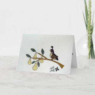 The Twelve Days of Christmas Holiday Card
