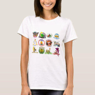 The Twelve Olympians of Greek Mythology T-Shirt