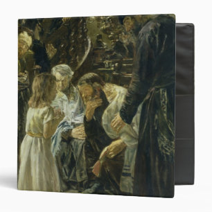 The Twelve-Year-Old Jesus in the Temple, 1879 3 Ring Binder