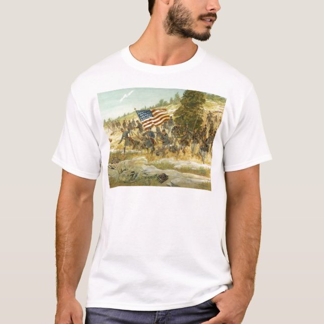 The Twentieth Maine by H. Charles McBarron T-Shirt (Front)