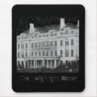 The Twighlight Manor: Ghostly Image Mouse Pad