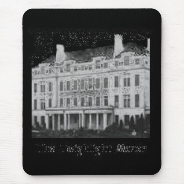 The Twighlight Manor: Ghostly Image Mouse Pad (Front)