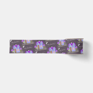 The Twilight Garden (Periwinkle & Indigo) Grosgrain Ribbon
