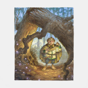 “The Twilight Traveler” 50 x 60" Fleece Blanket