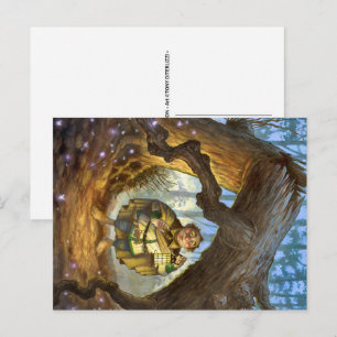 “The Twilight Traveler” Postcard