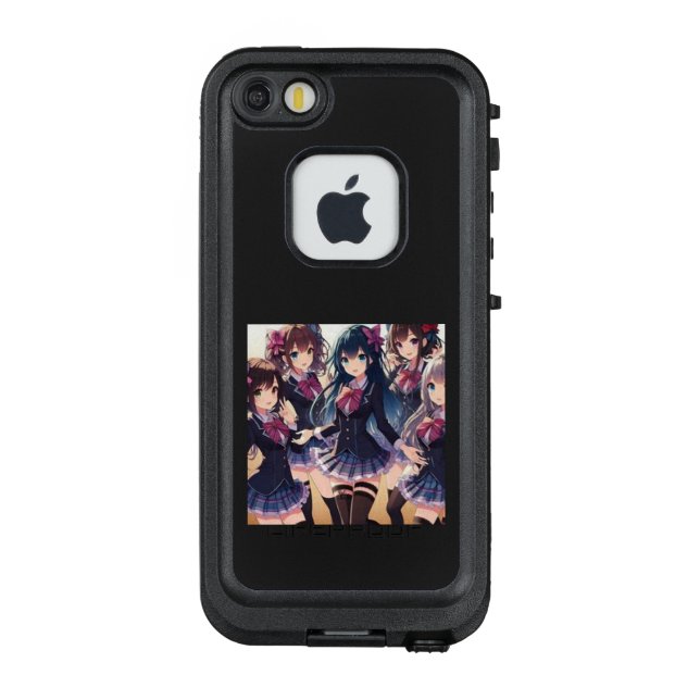 The Twinkling Youth ☆ Girls Unit LifeProof iPhone Case (Back)