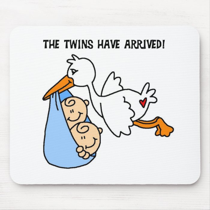 The Twins Have Arrived Mouse Mat