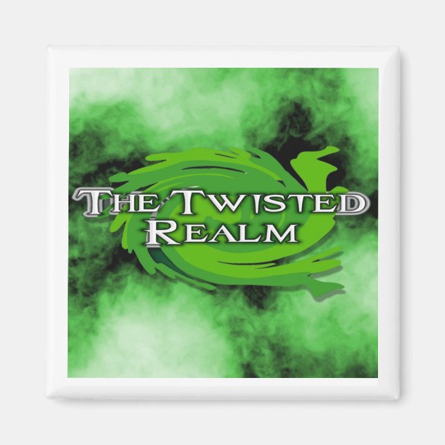 The TwistedRealm Magnet (Front)