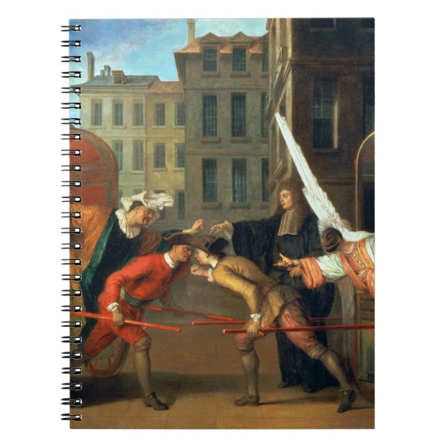 The Two Coaches, a scene added to the comedy 'The Notebook (Front)