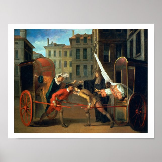 The Two Coaches, a scene added to the comedy 'The Poster (Front)