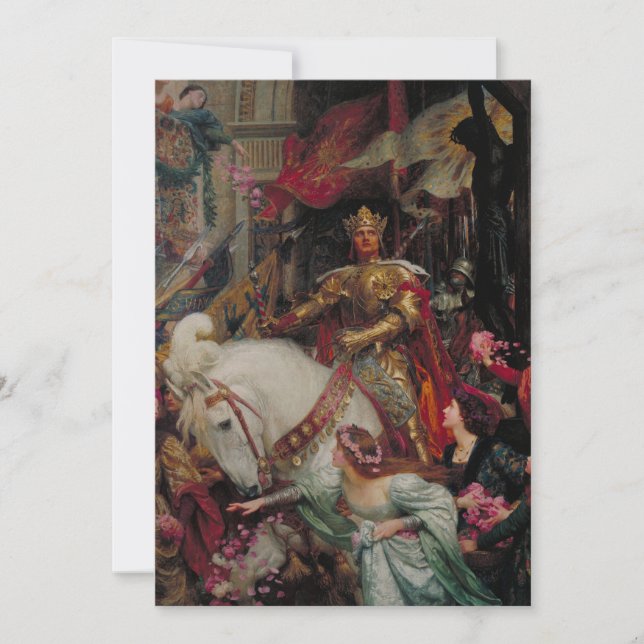 The Two Crowns by Sir Frank Bernard Dicksee (Front)