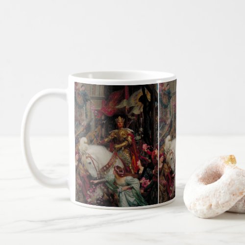 The Two Crowns by Sir Frank Bernard Dicksee Coffee Mug