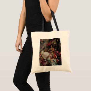 The Two Crowns by Sir Frank Bernard Dicksee Tote Bag