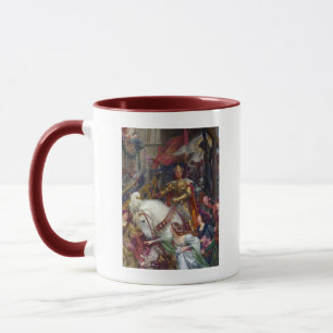 The Two Crowns c. 1900 by Sir Frank Dicksee Mug