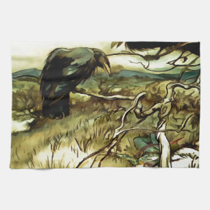 The Two Crows or Twa Corbies Makin A Mane Towel