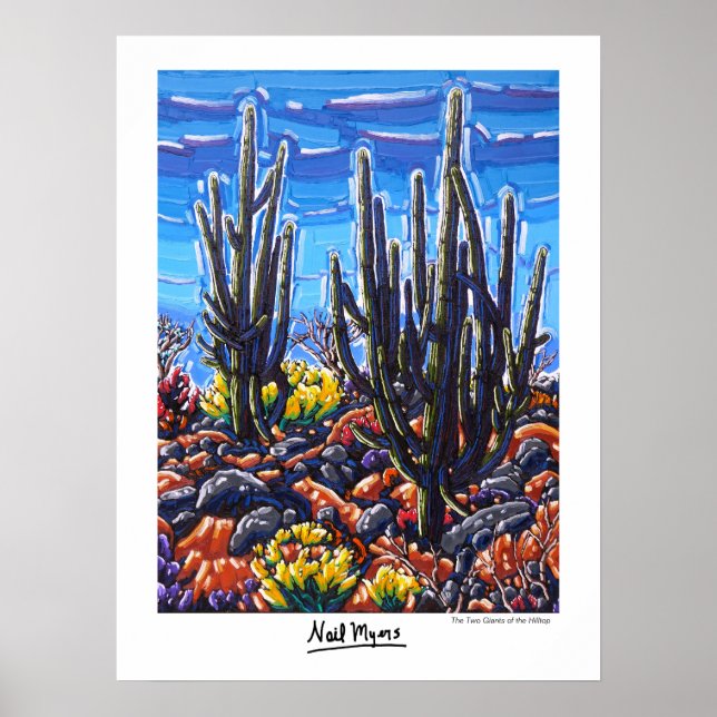 The Two Giants of the Hilltop Poster (Front)