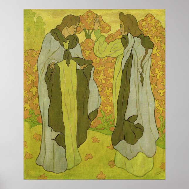 The Two Graces, 1895 Poster (Front)