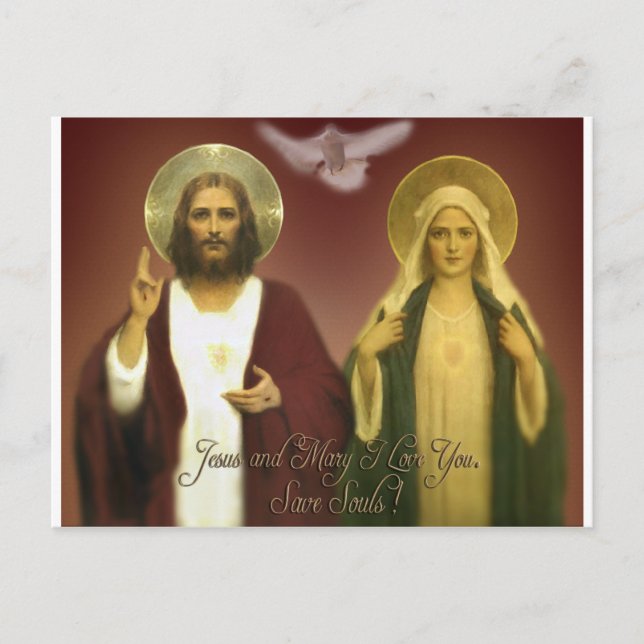 THE TWO HEARTS BY EKLEKTIX, POSTCARD (Front)