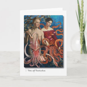 The Two of Tentacles Holiday Card
