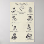The Two Paths (women) Poster at Zazzle