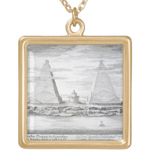 The Two Pyramids of Moeris, King of Egypt and his Gold Plated Necklace