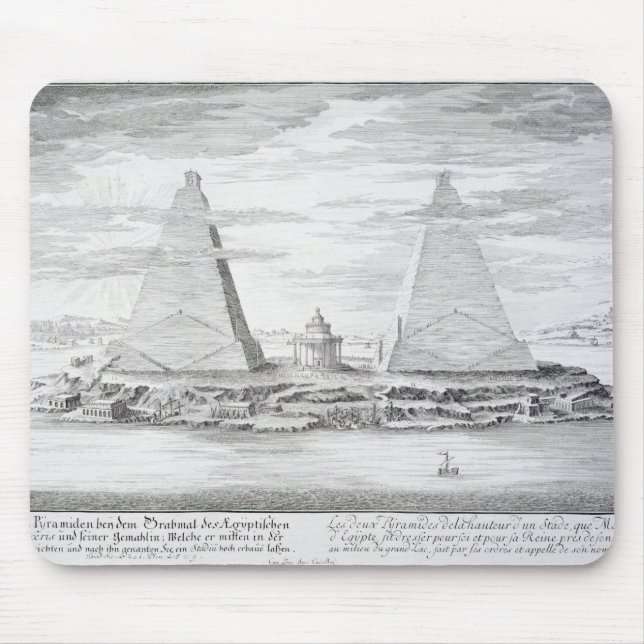 The Two Pyramids of Moeris, King of Egypt and his Mouse Pad (Front)