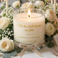 The Two Shall Become One Flesh Catholic Wedding
