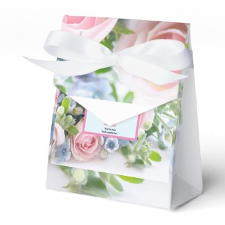 The Two Shall Become One Wedding Theme Favor Box