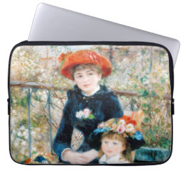 The Two Sisters, On the Terrace Auguste  Renoir    Laptop Sleeve