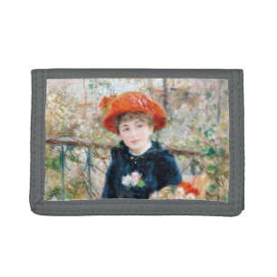 The Two Sisters, On the Terrace Auguste  Renoir    Trifold Wallet