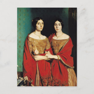 The Two Sisters, or Mesdemoiselles Chasseriau Postcard
