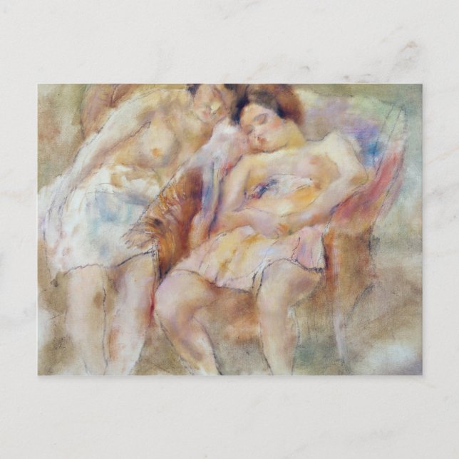 The Two Sleepers Postcard (Front)