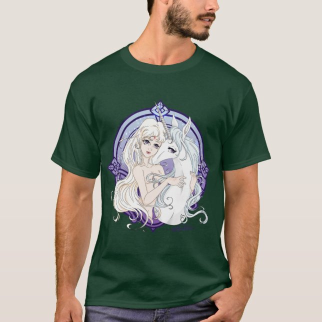 The two versions of the Unicorn funny T-Shirt (Front)