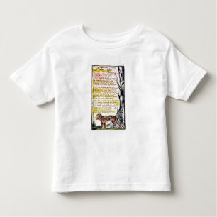 'The Tyger', plate 36 (Bentley 42) Toddler T-shirt