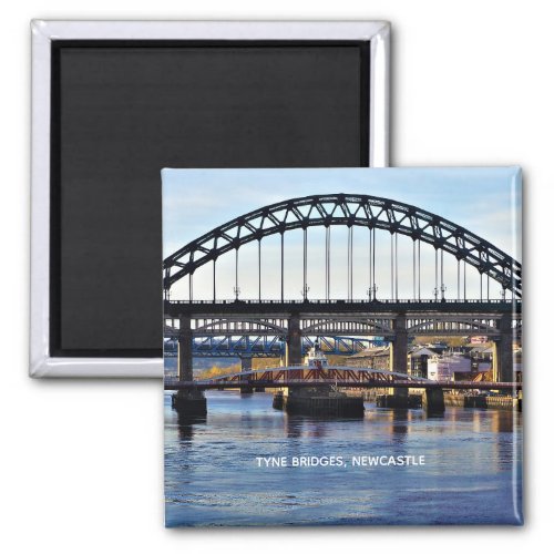 The Tyne Bridges Newcastle upon Tyne England Magnet
