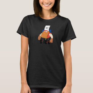 The Typewriter Sesame Noo Nee Noo Nee Noo writer W T-Shirt