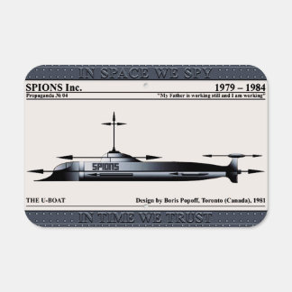 THE U-BOAT METAL SIGN