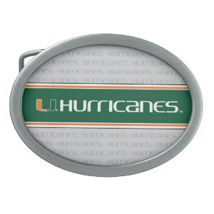 The U Hurricanes Belt Buckle