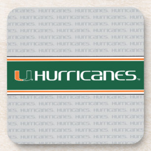 The U Hurricanes Beverage Coaster
