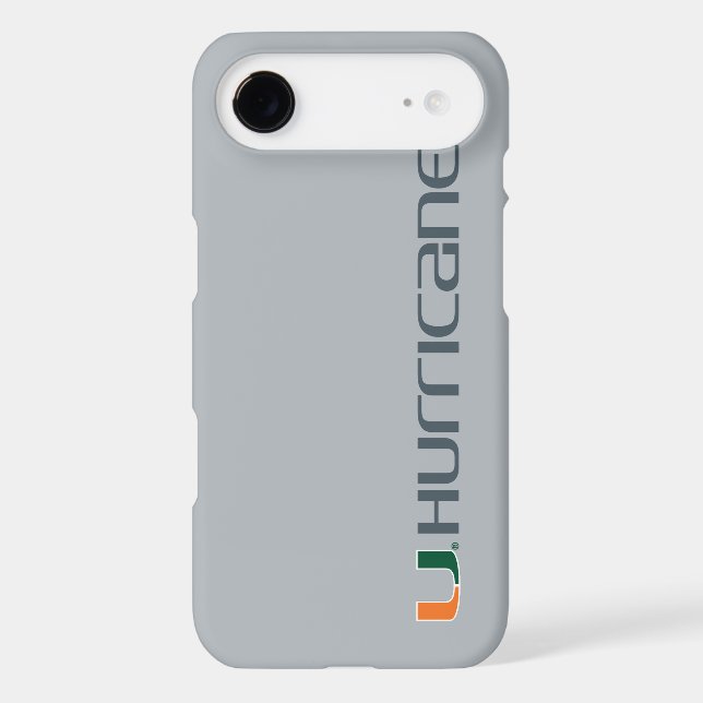 The U Hurricanes Case-Mate iPhone Case (Back)