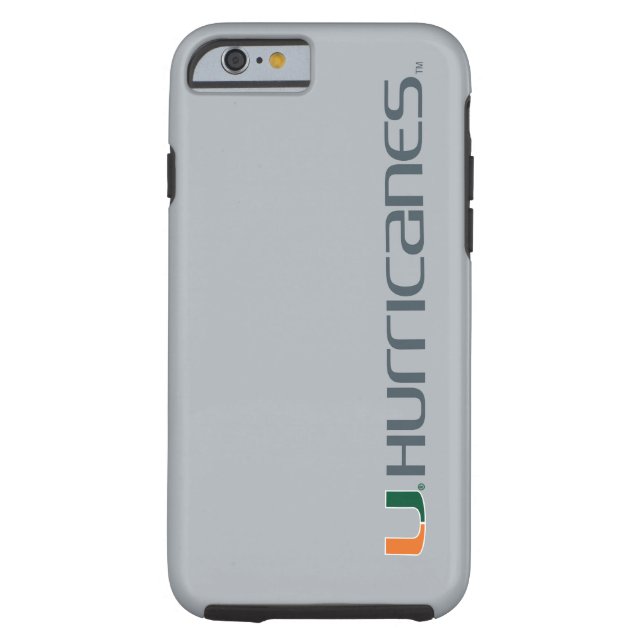 The U Hurricanes Case-Mate iPhone Case (Back)