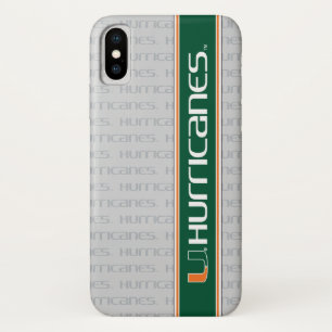 The U Hurricanes iPhone X Case
