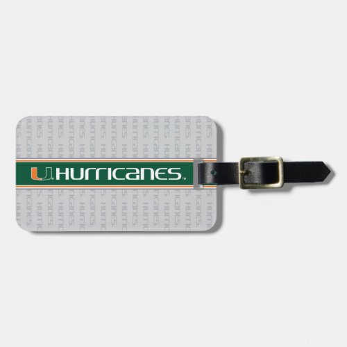 The U Hurricanes Luggage Tag