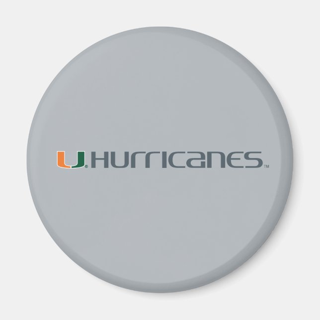 The U Hurricanes Magnet (Front)