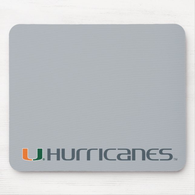 The U Hurricanes Mouse Pad (Front)