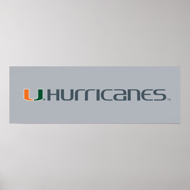 The U Hurricanes Poster (Front)