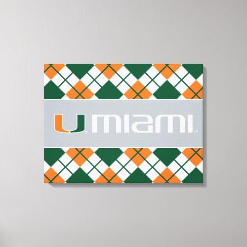 The U Miami Canvas Print