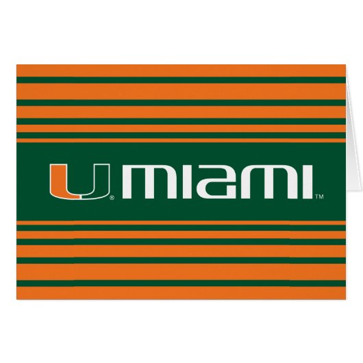 The U Miami Cards (Front Horizontal)