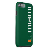 The U Miami Case-Mate iPhone Case (Back/Right)