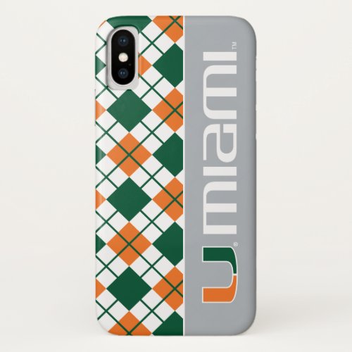 The U Miami iPhone X Case